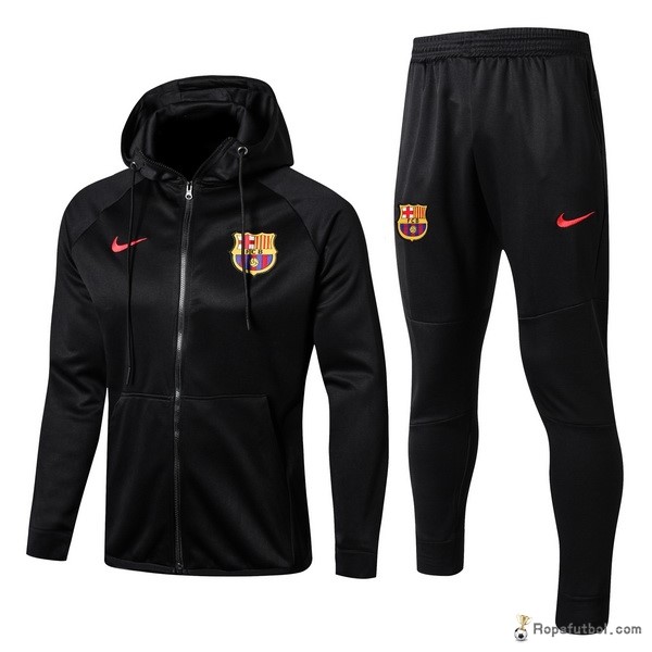 Sudaderas Con Capucha Barcelona 2017/18 Negro